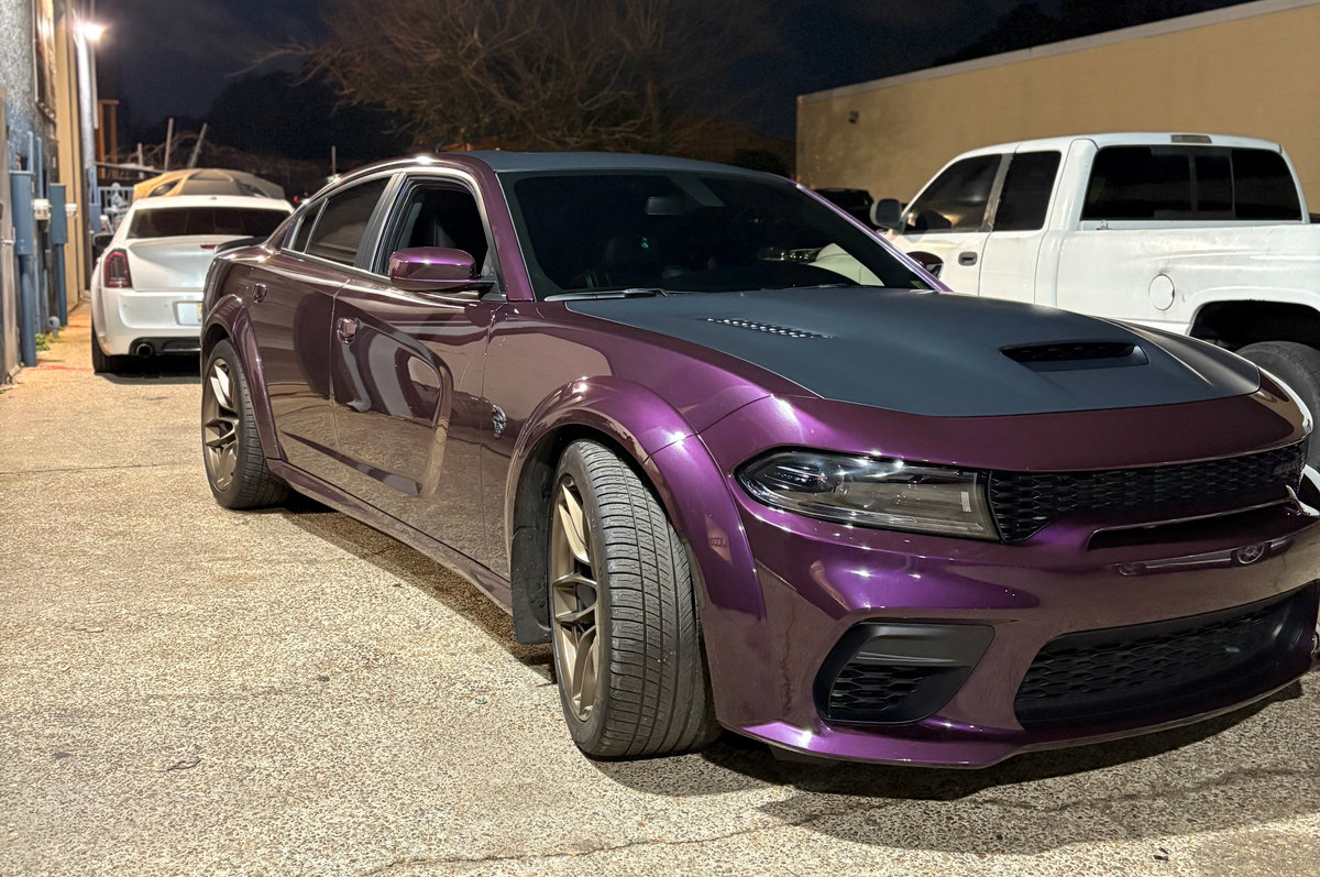 Vehicle in the shop